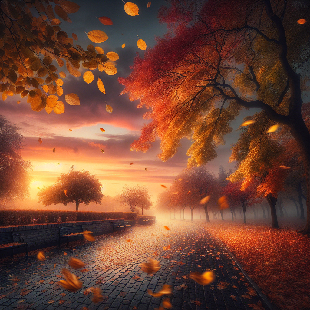 Kurzgeschichte: #Flüsternder Herbst#