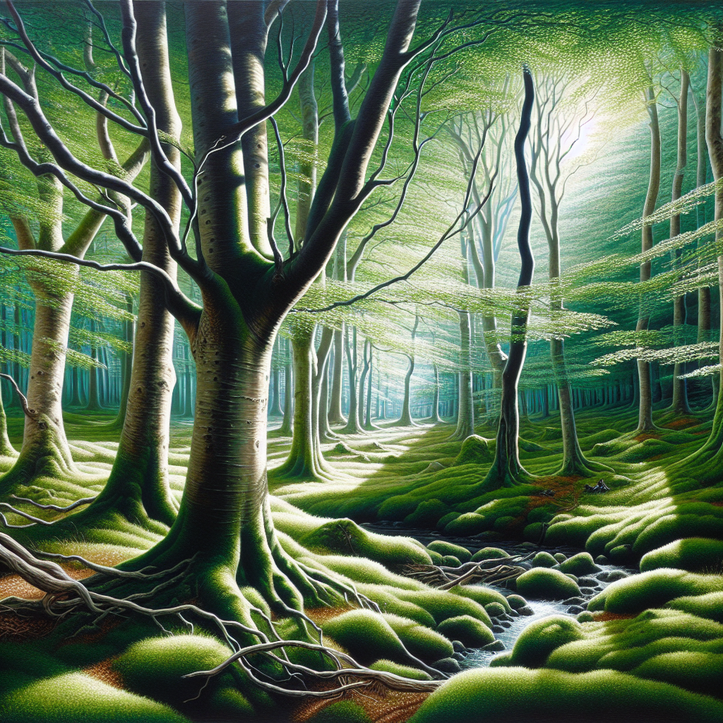 Kurzgeschichte: #Der flüsternde Wald#