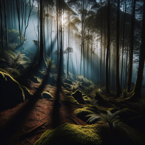 Kurzgeschichte: #Der Schatten des Waldes#