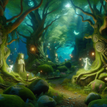 Kurzgeschichte: #Der Wald der zauberhaften Wesen#